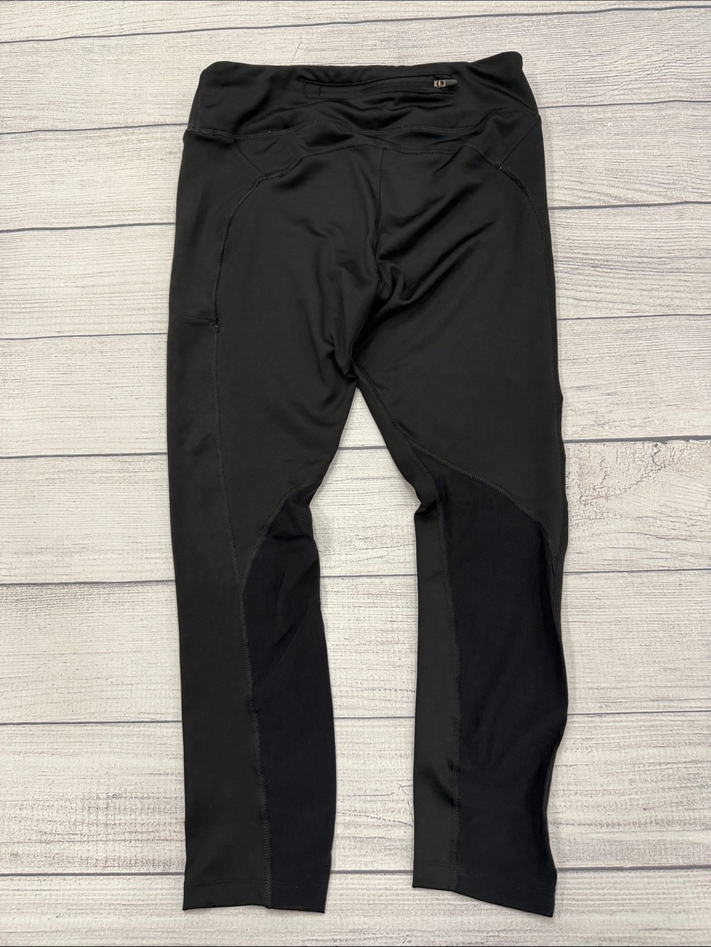 Nike Dri-FIT Black Cropped Athletic Leggings Women’s Medium - Picture 3 of 4